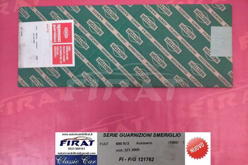 GUARNIZIONI SMERIGLIO FIAT 690 N3 (121762)